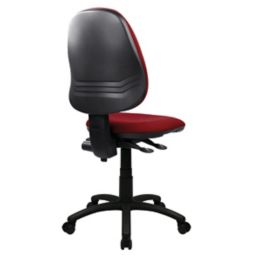 Nautilus Designs Java 300 Medium Back Task/Operator Chair No Arms Wine