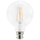 LAP  B22 G95 LED Virtual Filament Light Bulb  1055lm 7.8W