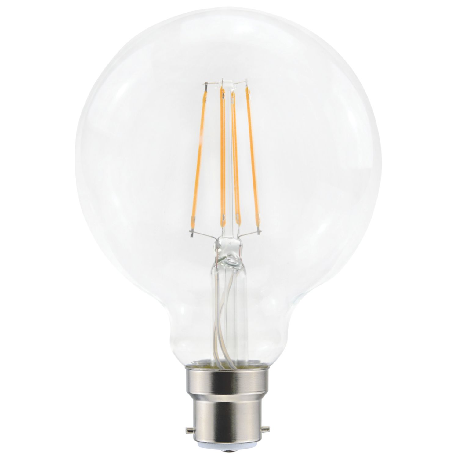 LAP B22 G95 LED Virtual Filament Light Bulb 1055lm 7.8W (989PP)