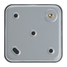 Contactum CLA3799 20A 1-Gang DP Metal Clad Control Switch & Flex Outlet with Neon with White Inserts