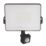 TCP  Indoor & Outdoor LED Floodlight With PIR Sensor Black  30W 4800lm