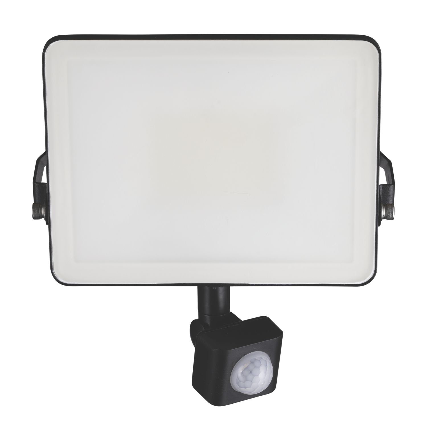 TCP Indoor & Outdoor LED Floodlight With PIR Sensor Black 30W 4200lm (989TW)