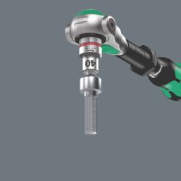 Wera 9723 Zyklop B Foam Insert 3/8" Drive Bit Socket Set 22 Pcs