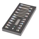 Wera 9723 Zyklop B Foam Insert 3/8" Drive Bit Socket Set 22 Pcs