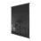 Spacepro Classic 2-Door Framed Glass Sliding Wardrobe Doors Black Frame Black Panel 1489mm x 2260mm