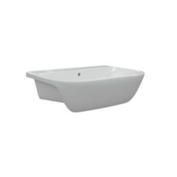 Florida Semi-Recessed Basin 1 Tap Hole 520mm