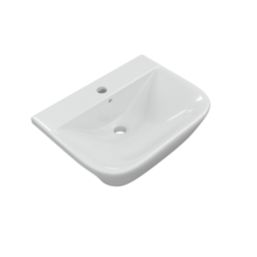 Florida Semi-Recessed Basin 1 Tap Hole 520mm
