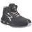 U-Power Stego Redlion Size 12  Black Water-Resistant  Safety Trainer Boots