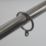 Renaissance Black Nickel Curtain Pole 19/16mm x 160-300cm