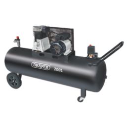Draper 55315 200Ltr Brushless Electric Belt-Driven Air Compressor 230V