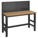 Bunker  1550mm Workbench with Peg Board + 3.1A 3-Outlet Type A USB Charger