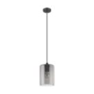 Eglo Cadaques 1 Pendant Light Black