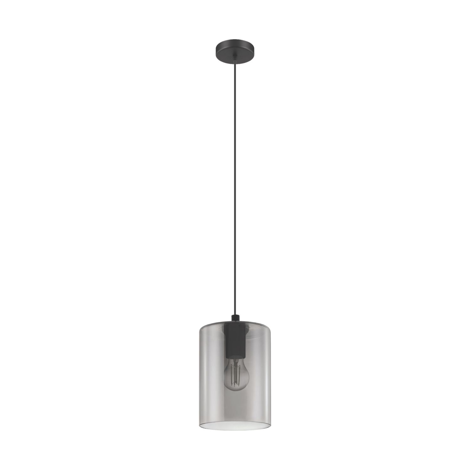 Eglo Cadaques 1 Pendant Light Black (990CV)