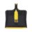 Bulldozer Pro XL Dustpan & Brush Black & Yellow 2 Piece Set