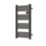 Refurb Flomasta 960mm x 540mm 1706BTU Black Flat Electric Towel Radiator