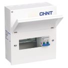 Chint NX3-8MS 8-Module 6-Way Part-Populated  Main Switch Consumer Unit