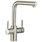 InSinkErator 3N1 Boiling & Cold Water Tap Brushed Steel