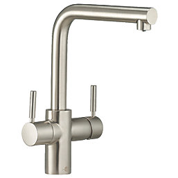 InSinkErator 3N1 Boiling & Cold Water Tap Brushed Steel