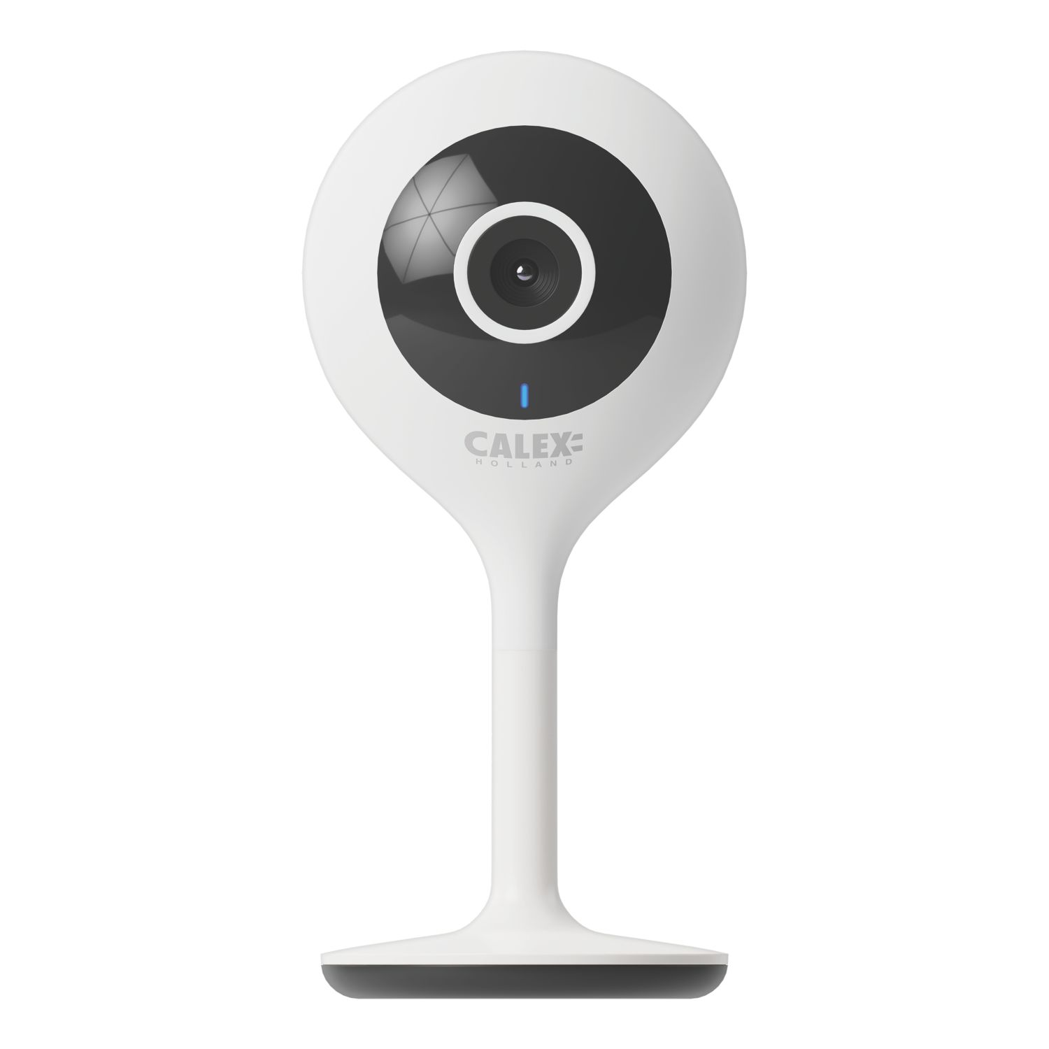 Calex 900013 Mains-Powered White Wireless 1080p Indoor Round IP Camera (990RH)