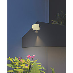 Calex  Outdoor LED Smart Frameless Floodlight Black 24W 2500lm