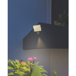 Calex  Outdoor LED Smart Frameless Floodlight Black 24W 2500lm