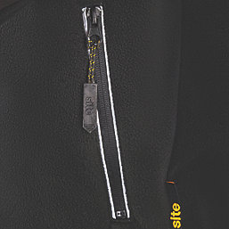 Site Karker Full Zip Fleece Black Medium 44" Chest