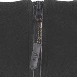 Site Karker Full Zip Fleece Black Medium 44" Chest