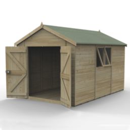 Forest Timberdale 8' 6" x 12' (Nominal) Apex Tongue & Groove Timber Shed