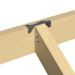 Simpson Strong-Tie Ridge Rafter Brackets 114mm 25 Pack - Screwfix