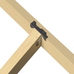 Simpson Strong-Tie Ridge Rafter Brackets 114mm 25 Pack - Screwfix