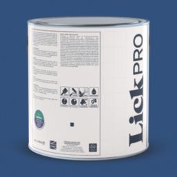 LickPro  2.5Ltr Blue 111 Vinyl Matt Emulsion  Paint