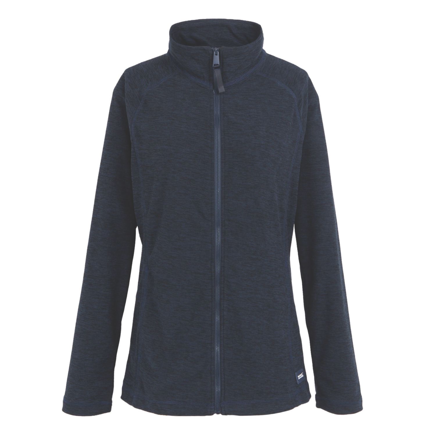 Regatta Mayse Womens Fleeces Navy Black Marl Size 10 (990YT)