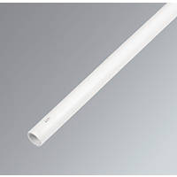 FloPlast  Push-Fit PE-X Pipe - White 22mm x 3m White 10 Pack