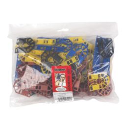 Broadfix Assorted Plastic Shims Medium 100 Pcs