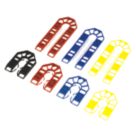 Broadfix Assorted Plastic Shims Medium 100 Pcs