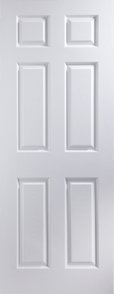 Jeld Wen Bostonian Unglazed Primed Panelled Interior Door 2040 X