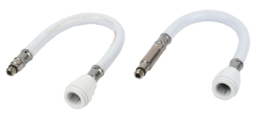 JG Speedfit  Monobloc Tap Connector 15mm x M10 x 300mm 2 Pack