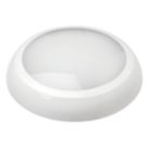 Robus Golf Express Modular Indoor & Outdoor Maintained or Non-Maintained Emergency Round LED Bulkhead Light White 10-18W 1200-2010lm
