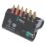 Wera Bit-Check 1/4" Hex Shank Mixed BiTorsion Diamond-Coated Screwdriver Bit Set 12 Pieces