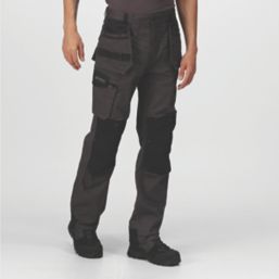 Regatta Incursion Work Trousers Iron 38" W 33" L