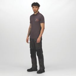 Regatta Incursion Work Trousers Iron 38" W 33" L