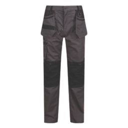 Regatta Incursion Work Trousers Iron 38" W 33" L