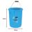 OX  Plastic Plasterers Bucket Blue 25Ltr