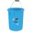 OX  Plastic Plasterers Bucket Blue 25Ltr