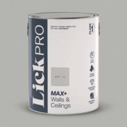 LickPro Max+ 5Ltr Grey 11 Matt Emulsion  Paint