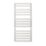 Time 1100mm x 500mm 1323BTU Silver Flat Designer Towel Radiator