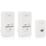 Byron DBY-23445BS Plug-In Wireless Door Chimes White 2 Pack