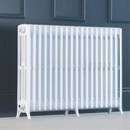 Arroll Edwardian 750mm x 1142mm 5569BTU White Horizontal Designer Radiator