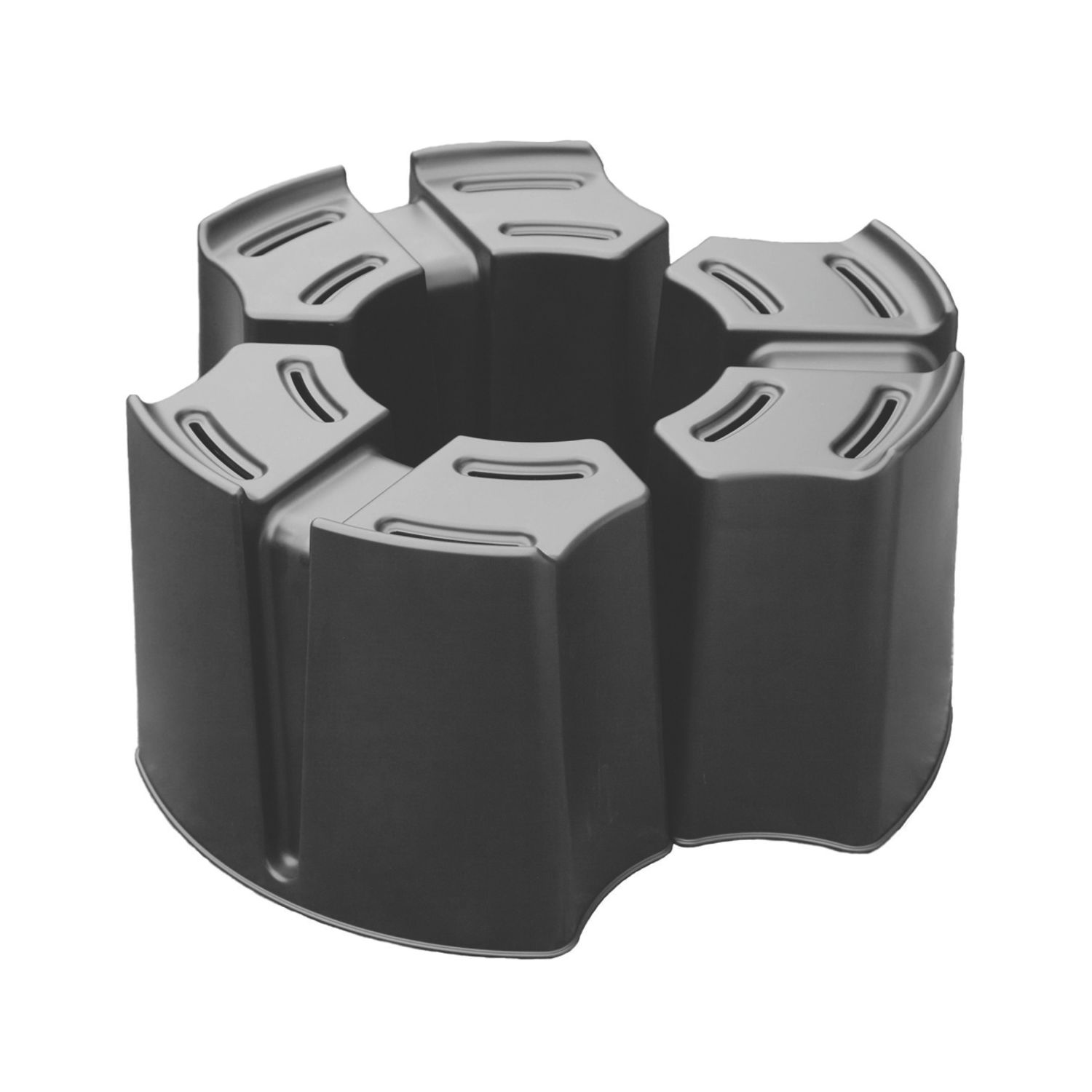 Straight PLC Multi Piece Water Butt Stand Black (991PV)