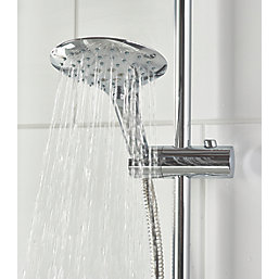 Bristan Hourglass Rear-Fed Concealed Chrome Thermostatic Mixer Shower